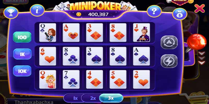 Tìm Hiểu Về Cách Chơi Mini Poker tại By88